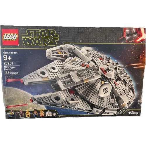 LEGO Star Wars: Millennium Falcon (75257) Used See Notes Retired Set