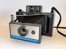 Vintage Polaroid 210 Land Camera UNTESTED Automatic Strap Cold Clip Instructions