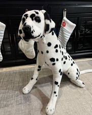 Melissa Doug DALMATIAN Life Size Realistic 32" Standing Dog Stuffed Plush Toy