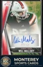 Will Mallory 2022 SAGE Autographs Red #A-WM Miami Hurricanes