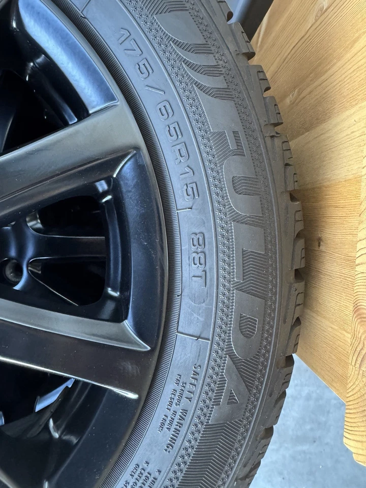 Winterkompletträder Radsatz Alutec Mini, Mini Cabrio, Mini One/ 4 Stück Wenig km - Bild 2 von 4