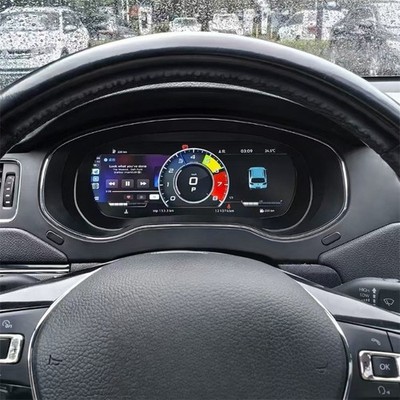 For VW Scirocco 2010-2016/Eos 2010-2015 LCD Digital Cluster Speedometer Upgrade