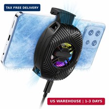 Phone Cooler for Gaming - Fast Cooling Semiconductor Cell Phone Fan with Low Noi
