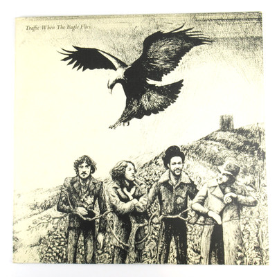 Schallplatte TRAFFIC - WHEN THE EAGLE FLIES Album Jazz Progressive Rock 1974