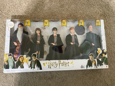HARRY POTTER Dolls Wizarding World Moveable Posable Mattel Set of 5 BRAND NEW