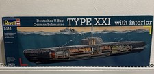 German Submarine Type XXI with interior | Revell | Nr. 05078 | 1:144 OVP