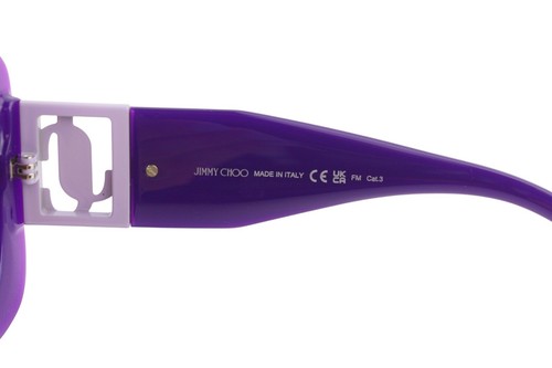 JIMMY CHOO Gaya/S Women Sunglasses OS Purple Frame Tinted Square Casual RRP€359 - Picture 8 of 8