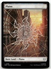 Plains L Marvel's Spider-Man 189 MTG NM X1