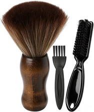 Barber Neck Duster Brush - Borogo 3PCS Professional Barber Large Hair Cutting Cl