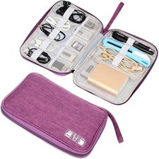 Electronics Organizer Bag Waterproof Cable Storage Organizer Travel Pouch Case