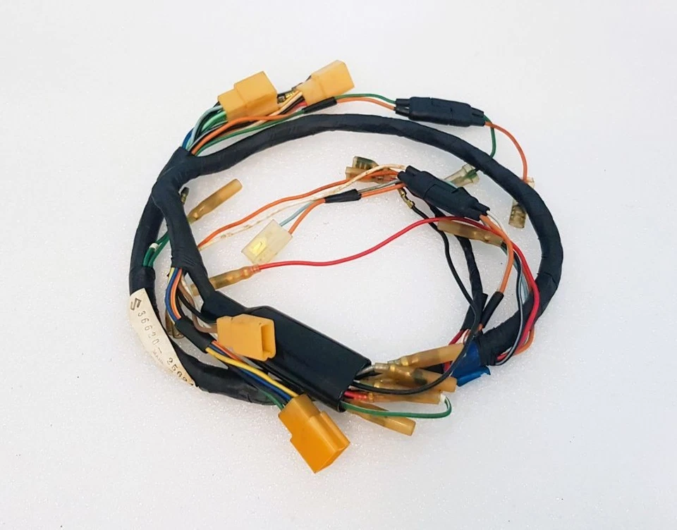 NOS SUZUKI TS100 TS125 WIRING HARNESS ELECTRICAL CABLE 36620-25624 JAPAN Foto 2 de 4