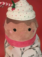 Squishmallows Christmas Cupcake Large Plush Stuffed Animal Washable