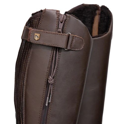 HyLAND - Botas de Montar de Cuero Londonderry Winter Country Cremallera, Tira Ad - Imagen 4 de 4