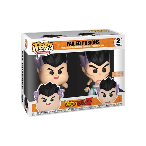 Funko POP! Animation Anime Dragon Ball Z DBZ Failed Fusions BoxLunch Exclusive
