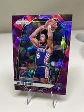 2024-25 Panini Prizm Legends Purple Ice Prizm /149 Julius Erving， clean 📈⚡️