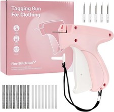 Quick Clothing Fixer Micro Tagging Stitchy Label Tool 1000 Fasteners 5 Needles