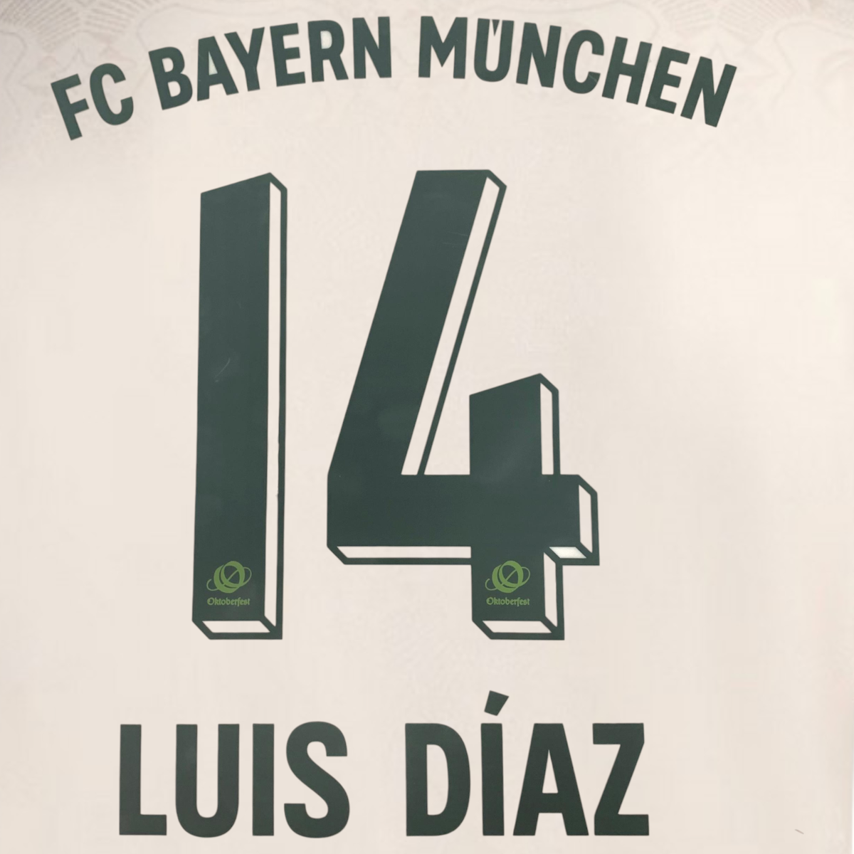 Official LUIS DIAZ #14 + FC Bayern Munchen Oktoberfest 2025-26