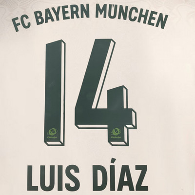 Official LUIS DIAZ #14 + FC Bayern Munchen Oktoberfest 2025-26