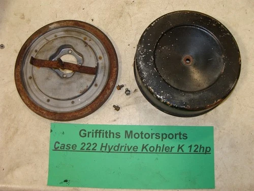 Case 222 Ingersoll Kohler 12hp cast iron K301 air filter cleaner housing cover