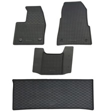 Gummi Fußmatten Kofferraumwanne für Ford Tourneo Custom Set Gummimatten Auslage