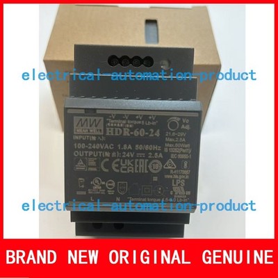 Original HDR-60-24 MEAN WELL switching power supply