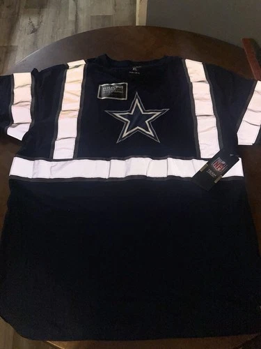 NWT Buffalo Outdoors Dallas Cowboys Workwear ANSI Class 2 Reflective Safety Shir - product listing photo