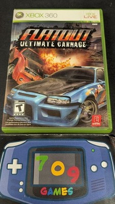 FlatOut: Ultimate Carnage (Microsoft Xbox 360, 2007)