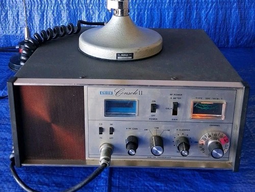 SBE CONSOLE II CB 23-Channel Base Unit AM SSB Transceiver - WORKS (CONSOLE ONLY)