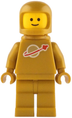 LEGO Classic Space Minifigure Pearl Gold From Set 21358 Idea230