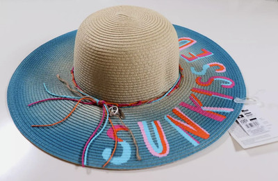 CLAIRE'S FLOPPY SUNKISSED STROH SOMMER SONNENHUT - KINDER MÄDCHEN ONE SIZE