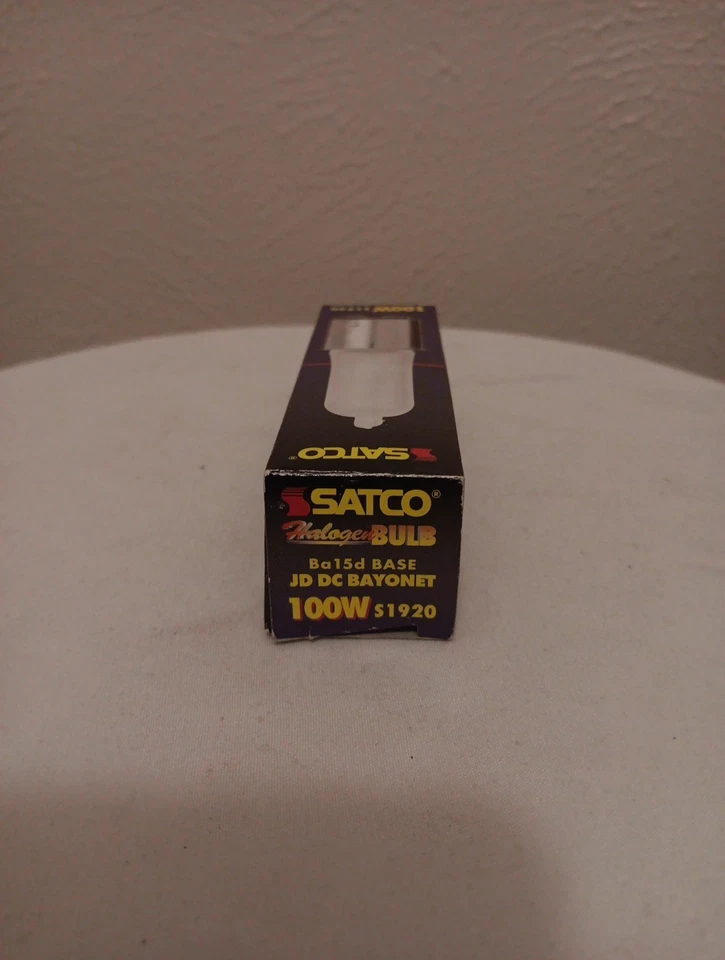 Satco 100W Bayonet Bulb Ba 15d JD Type 120V Frosted Glass S1920. - Image 2 of 4