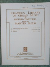 PURCELL, Henry	Rondeau from The Fairy Queen	for organ. Sheet music.