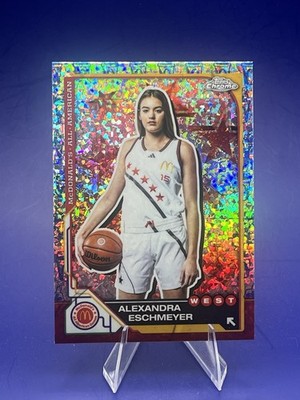2025 Topps Chrome McDonald s Alexandra Eschmeyer McFlurry Refractor #30 WEST