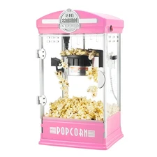 Big Bambino Popcorn Machine - Old-Fashioned Popcorn Maker with 4-Oz Kettle, M...