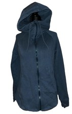 All In Motion Small Green Long Sleeve Zip Up Drawstring Hoodie