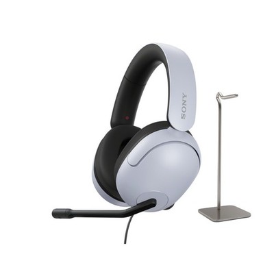 Sony INZONE H3 Wired Gaming Headset 360 Spatial Sound Headphone Stand