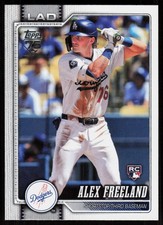 2026 Topps Series 1 Celebration Alex Freeland #74 Los Angeles Dodgers