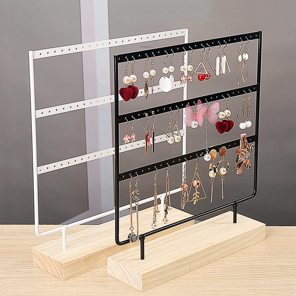 Acrylic Jewellery Case Stand Holder Decor