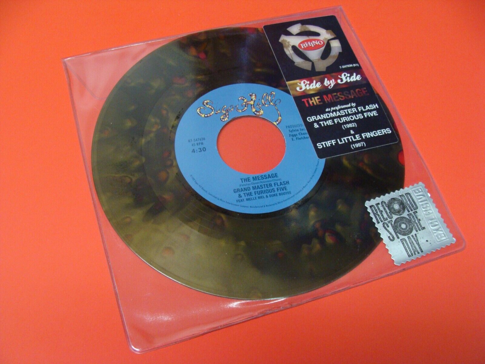 Grandmaster Flash & The Furious Five MESSAGE Vinyl Record