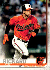 Joey Rickard 2019 Topps Series 1 Baseball MLB Base Card #35 Baltimore Orioles