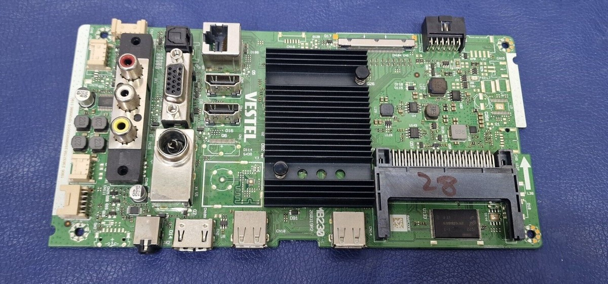 Scheda Madre Principale Per TV Hitachi 58HK6100UA, Modello 17MB230 260319R2, Ricambio