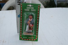 ANCIEN SANTON EN TERRE CUITE PROVENCE droguet neufs  garde champetre tambour 