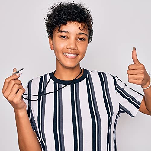 Whistle for Coaches, Metal Whistles for Adults with Lanyard, Loud Sport