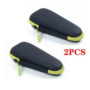 2PCS Travel Shaver Storage Box Bag Case Kit for One Blade QP2530 QP2520 XY