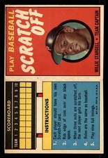 1970 Topps Scratch-Offs Baseball #21 Willie Stargell VG
