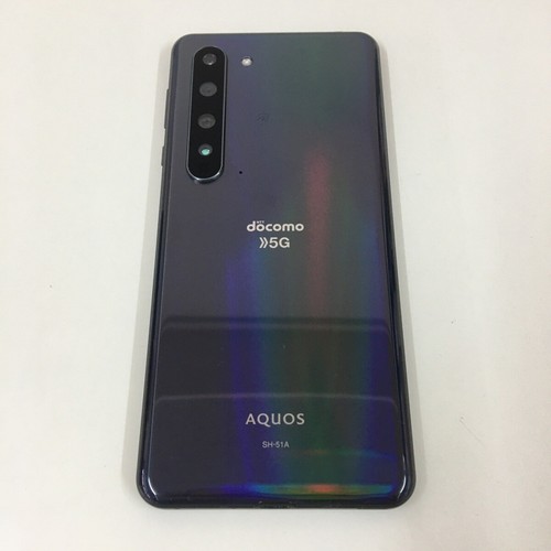 Sharp Aquos AQUOS R5G SH-51A SHG01 JAPAN UNLOCKED SIM FREE 5G Black igzo - Afbeelding 1 van 4