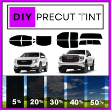 DIY PreCut Nano Carbon Window Tint Fits ANY GMC Vehicle 2000-2025 ALL Window