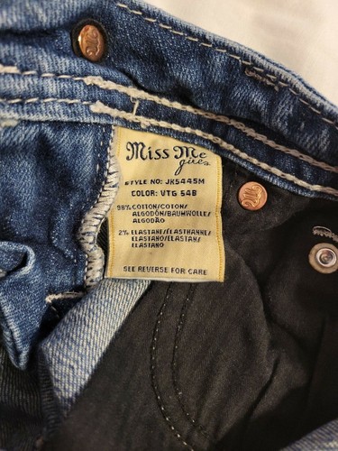 Miss Me Girl's Capris Size 10 JK5445M Bermuda - Picture 5 of 5