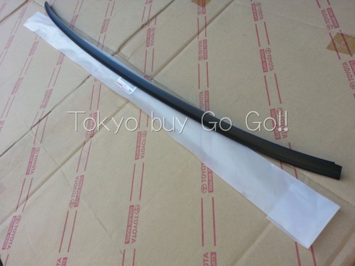 Toyota Corolla AE86 Windshield Outer Upper molding with Clips NEW Genuine OEM - Picture 2 of 12