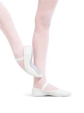 Capezio Daisy White Ballet Slippers Sz: 6.5 W